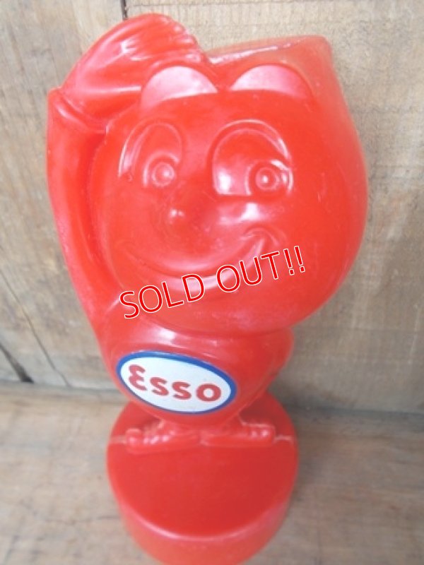 画像2: ct-120925-03 ESSO / 50's-60's Oil Drop Bank (Red)