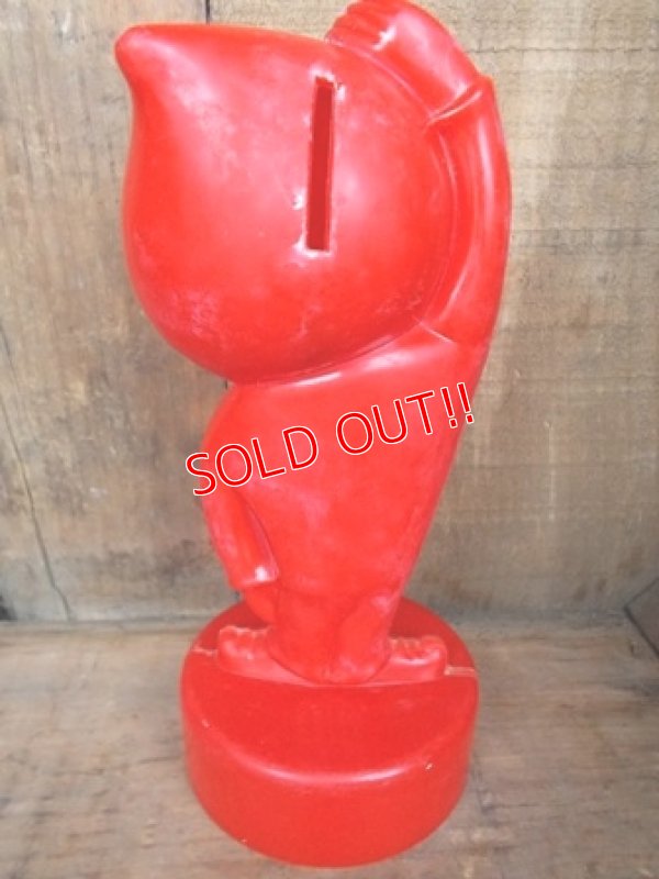 画像5: ct-120925-03 ESSO / 50's-60's Oil Drop Bank (Red)