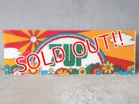  dp-120925-02 7up × Peter Max / 70's Plastic sign