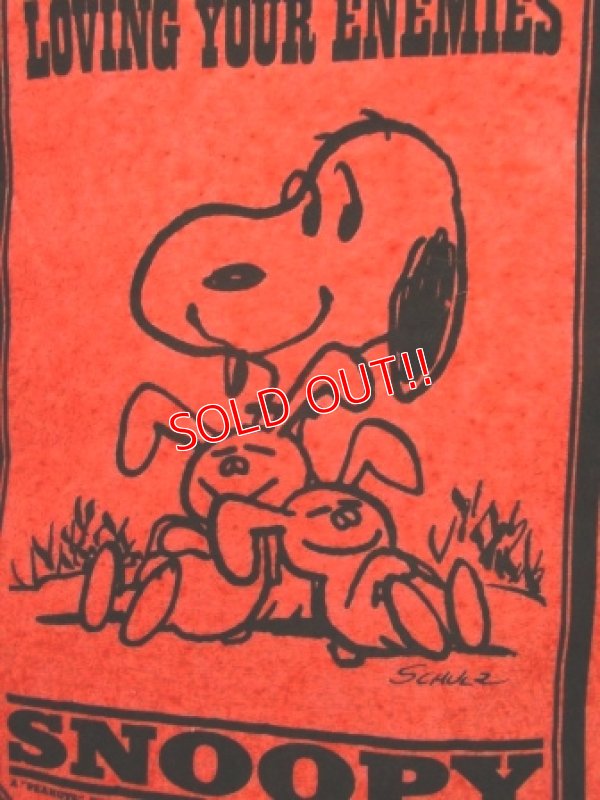 画像3: ct-130212-08 PEANUTS / 60's Banner "Snoopy" Red