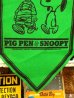 画像4: ct-130212-10 PEANUTS / 60's Banner "Pig Pen & Snoopy" (4)