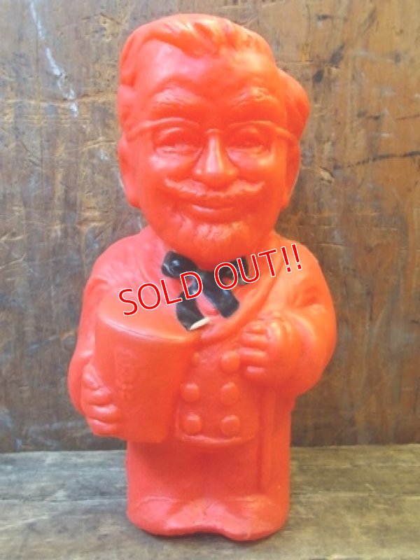 画像1: ct-121106-09 Kentucky Fried Chicken(KFC) / 70's Colonel Sanders Bank (Red)