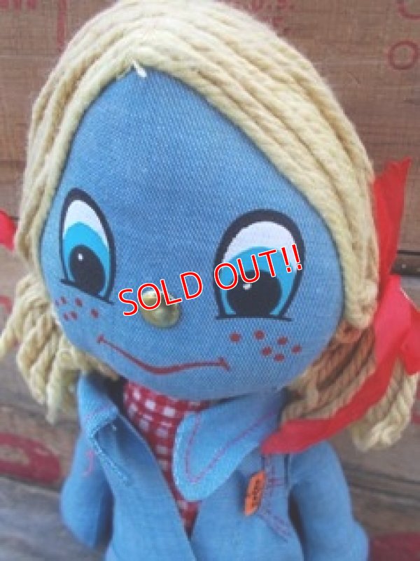 画像2: ct-120319-02 LEVI'S / 70's Denim Rag Doll Girl (M)