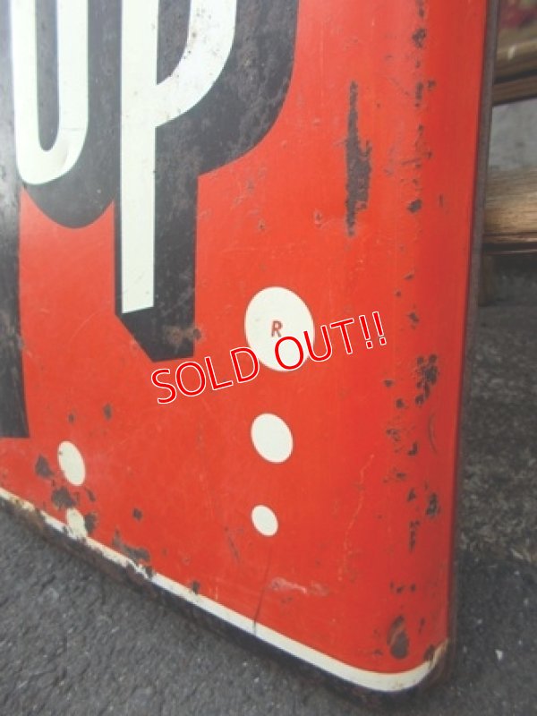 画像5: dp-130107-05 7up / 60's metal sign