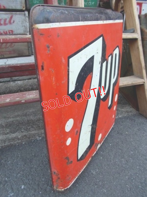 画像3: dp-130107-05 7up / 60's metal sign