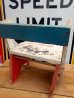 画像4: dp-120606-03 Mickey Mouse Club / Mouseketeers Vintage Wood Stool (4)