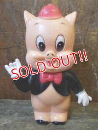 ct-130205-26 Porky Pig / R.DAKIN 70's Plastic Bank
