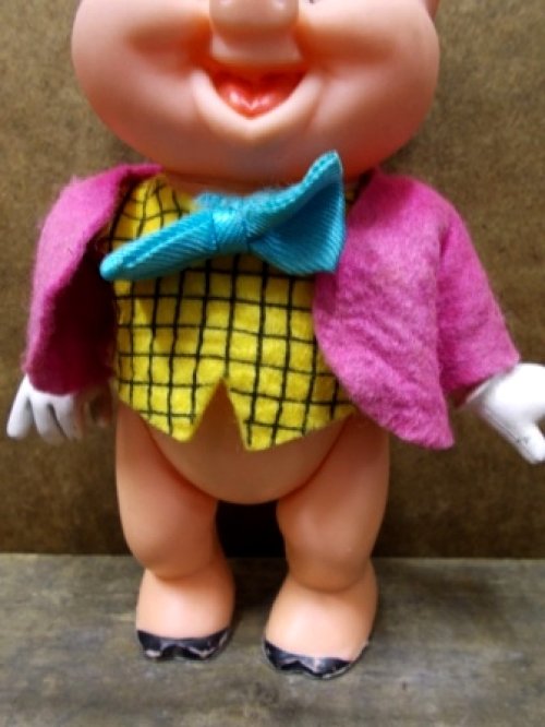 他の写真1: ct-110822-06 Porky Pig / R.DAKIN 70's figure "Pink jacket"