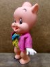 画像2: ct-110822-06 Porky Pig / R.DAKIN 70's figure "Pink jacket" (2)