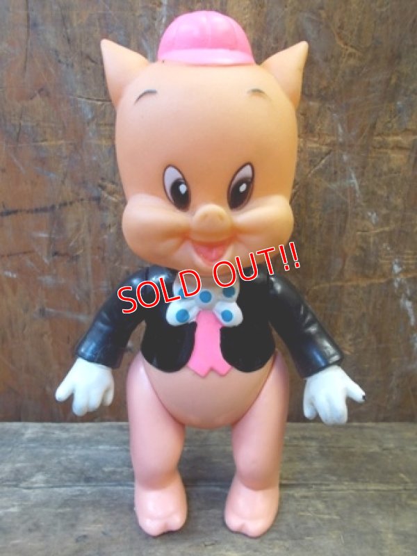 画像1: ct-130205-25 Porky Pig / R.DAKIN 70's Soft vinyl figure