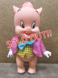 ct-110822-06 Porky Pig / R.DAKIN 70's figure "Pink jacket"