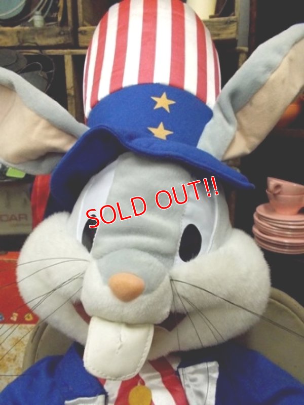 画像2: ct-120914-01 Bugs Bunny / Uncle Sam Big Plush doll