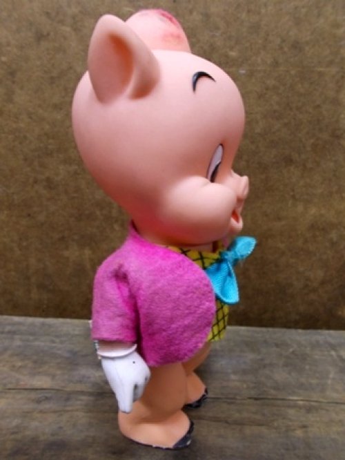 他の写真2: ct-110822-06 Porky Pig / R.DAKIN 70's figure "Pink jacket"