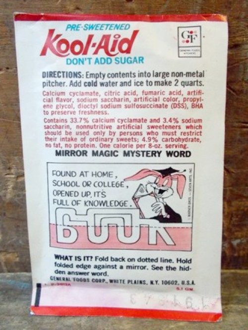 他の写真3: ct-130219-25 Bugs Bunny / 60's Kool-Aid Packs