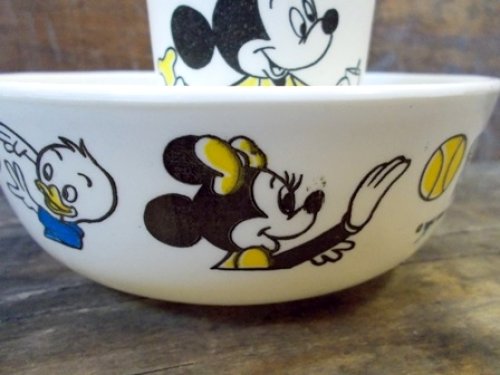 他の写真3: ct-121218-35 Mickey Mouse / Eagle 60's-70's Cereal Bowl & Juice Tumbler