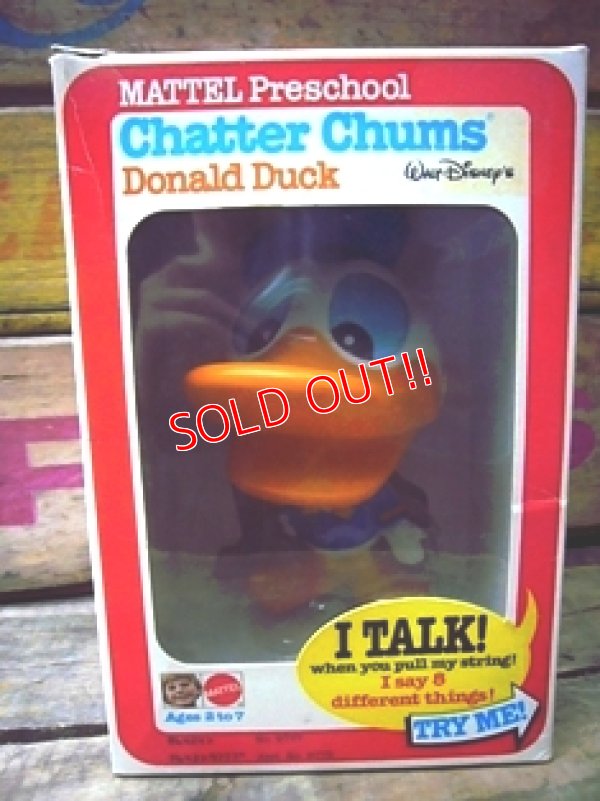 画像1: ct-111130-27 Donald Duck / 1976-1978 Mattel Chatter Chums (Box)