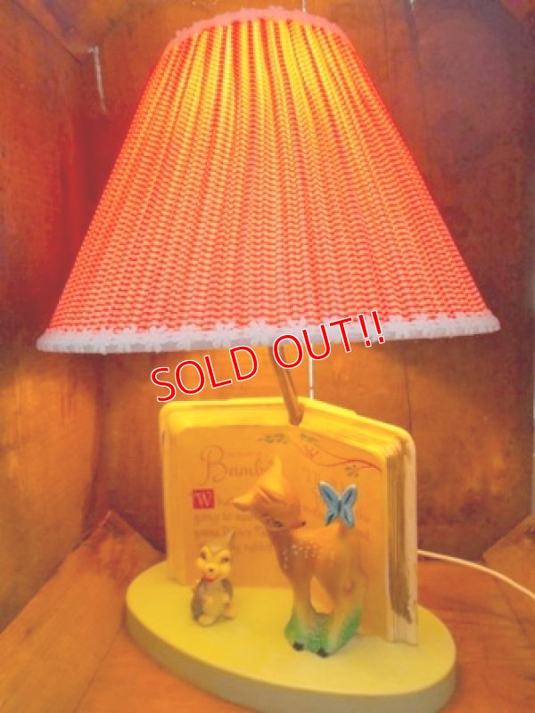 画像1: ct-120717-01 Bambi & Thumper / Dolly Toy 70's Nursery light