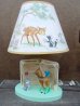 画像1: ct-121107-01 Bambi & Thumper / Dolly Toy 80's Nursery light (1)