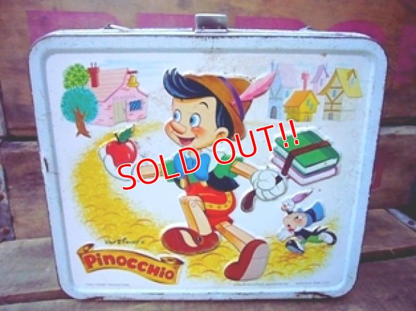 画像1: ct-111229-27 Pinocchio / Aladdin 60's Lunchbox