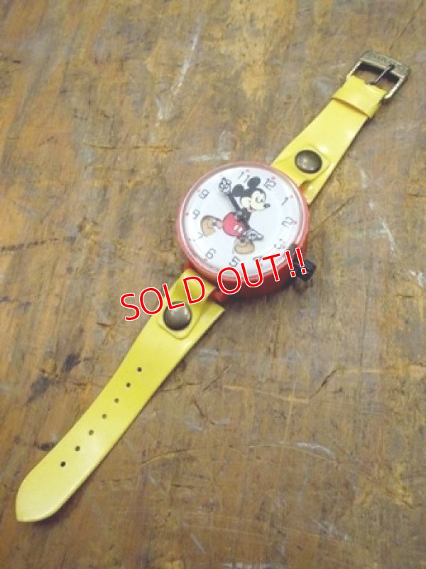 画像1: ct-121218-33 Mickey Mouse / Marx 70's Toy Watch