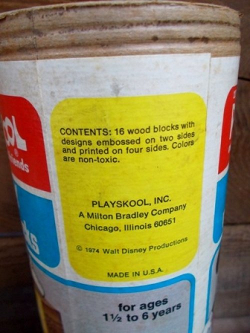 他の写真2: ct-120805-14 Disney / Playskool 70's Wood Block