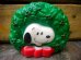 画像1: ct-110830-24 Snoopy / 70's Vinyl Squeak Toy "Wreath" (1)