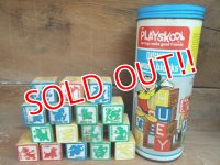 ct-120805-14 Disney / Playskool 70's Wood Block
