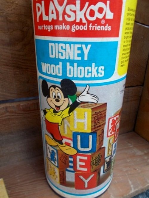 他の写真1: ct-120805-14 Disney / Playskool 70's Wood Block