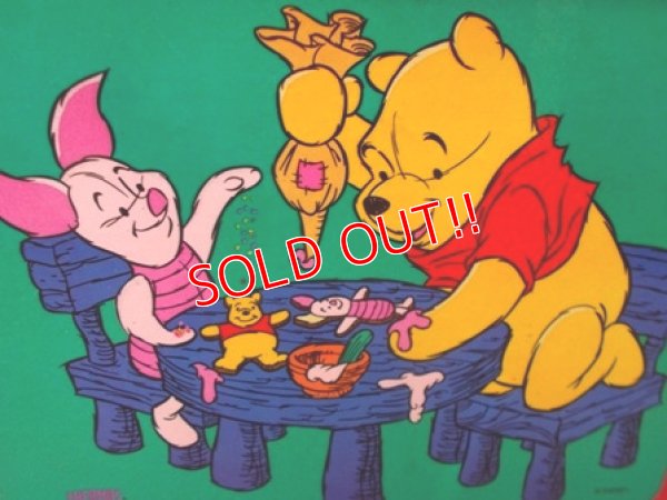画像2: ct-120717-08 Winnie the Pooh / Thermos 90's Plastic Lunchbox