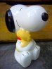 画像1: ct-110906-63 Snoopy & Woodstock / Willitts 1989 Ceramic figrue (1)