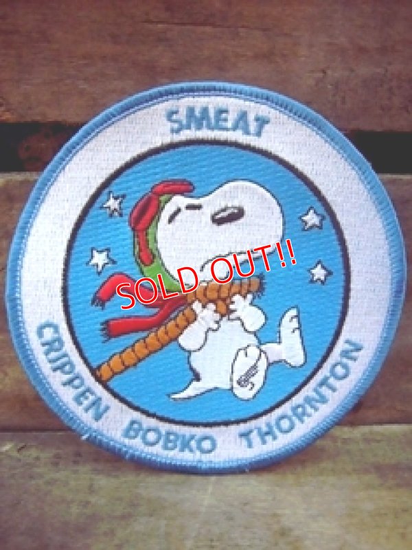 画像1: ct-120205-02 Snoopy / 70's NASA Official Patch