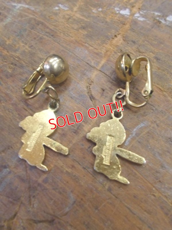 画像2: ct-110615-42 Snoopy / AVIVA 70's-80's Earrings