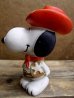 画像2: ct-121010-10 Snoopy / 80's Vinyl Squeak Toy "Cow boy" (2)