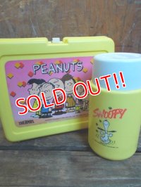 ct-130115-25 Peanuts / Plastic Lunchbox & Thermos