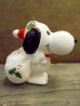 画像2:  ct-121106-28 Snoopy Ceramic Ornament / 1975 Santa Clause (2)