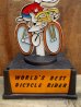 画像3: ct-120523-15 Snoopy / AVIVA 70's Trophy "World's Best Bicycle Rider" (3)