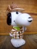 画像2: ct-110615-36 Snoopy Ceramic Ornament / 1975 Adventure Series"Sherlock Holmes" (2)