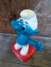 画像3: ct-130305-30 Smurf / Helm 80's Push puppet (3)