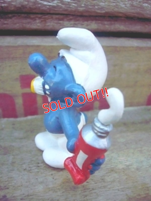 画像2: ct-120131-51 Smurf / 70's PVC "Toothbrush" #20064