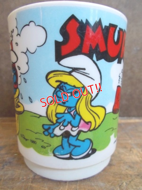 画像2: ct-121201-08 Smurf / 80's Plastic mug