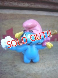 ct-120203-19 Baby Smurfette / PVC "Bath time" #20448