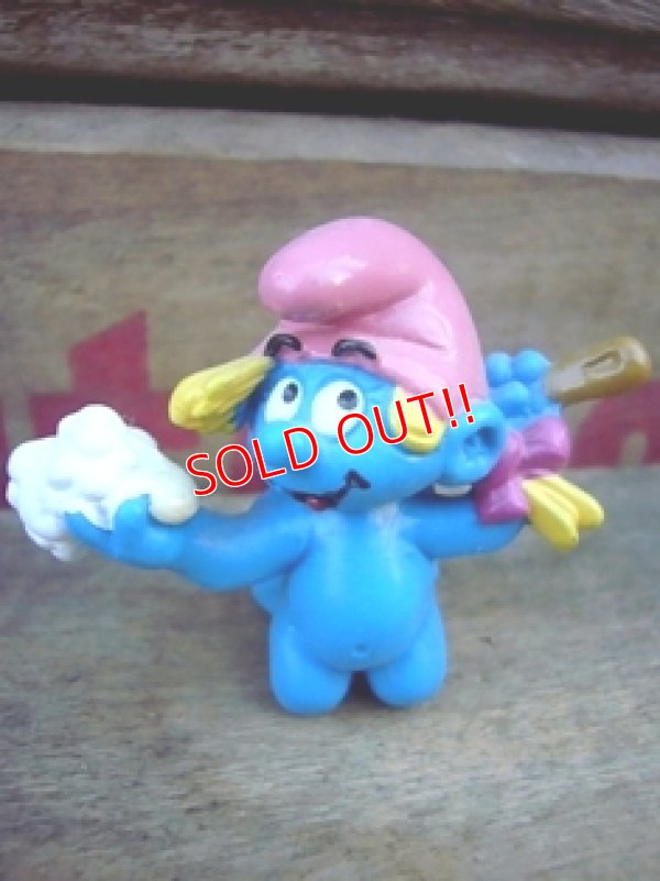 画像1: ct-120203-19 Baby Smurfette / PVC "Bath time" #20448