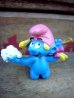 画像1: ct-120203-19 Baby Smurfette / PVC "Bath time" #20448 (1)