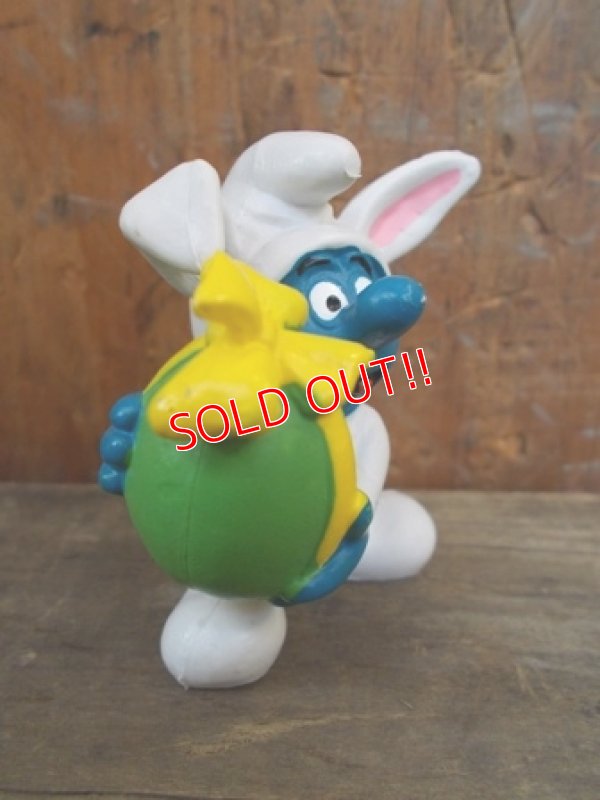 画像2: ct-130305-48 Smurf / PVC "Easter Bunny" #20496