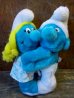 画像1: ct-130129-05 Smurf & Smurfette / 80's Plush doll (1)