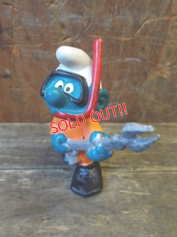 画像2: ct-130129-09 Smurf / PVC "Diver" #20120