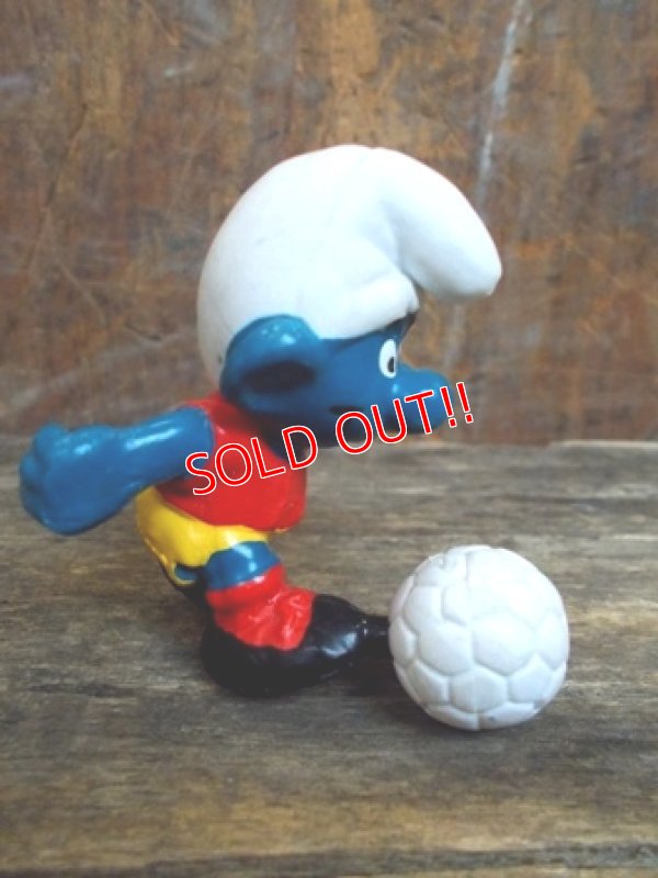 画像2: ct-130115-04 Smurf / PVC "Soccer" #20035