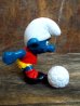 画像2: ct-130115-04 Smurf / PVC "Soccer" #20035 (2)