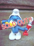 ct-120131-51 Smurf / 70's PVC "Toothbrush" #20064