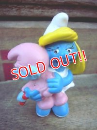 ct-120203-17 Smurf / PVC "Smurfette & Baby Smurf" #20192